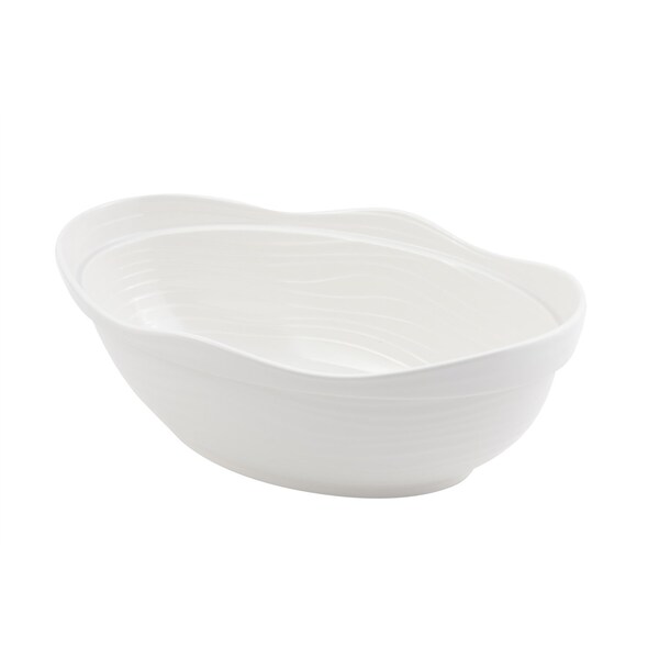Bon Chef Euro Round Bowl 11Qts. 18"L X 11"W X 6"Deep 53201IVORY - main